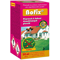 AgroBio Bofix Herbicide triple combination of active ingredients for controlling broadleaf weeds in lawns 50 ml