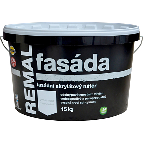 REMAL Facade Acrylic Exterior Paint White 15 kg