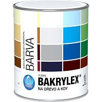 Bakrylex Universal Matt V2066 wood and metal paint 0220 medium brown, 700 g