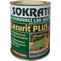 Sokrates Lazurit Plus medium-layer wood stain, colorless, 0.7 kg
