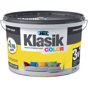 Het Klasik Color paint, 0618 deep yellow, 7+1 kg