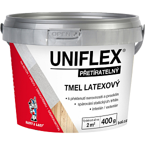 Uniflex latex compound for drywall, masonry and wood, 400 g