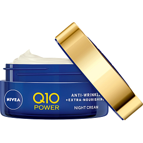 Nivea Q10 Power Anti-Wrinkle Night Cream, 50 ml