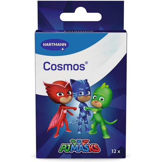 Cosmos PJ Masks Kids' Bandages 3 Sizes 12 pcs