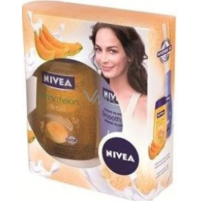 Nivea Kazmelon body lotion 250 ml + shower gel 250 ml, cosmetic set for women