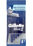 Gillette Blue II razors 2 blades for men 5 pieces