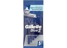 Gillette Blue II razors 2 blades for men 5 pieces