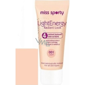 Miss Sports Light Energy makeup that shines 001 for normal - dry skin