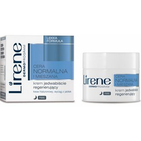 Lirene Normal And Combination Skin Night Gentle Regenerating Cream 50 ml