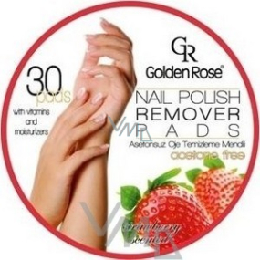 Golden Rose nail polish wipes Strawberry Scented 30 pieces