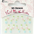 Absolute Cosmetics Nail Art 3D Nail Stickers 24911 1 sheet