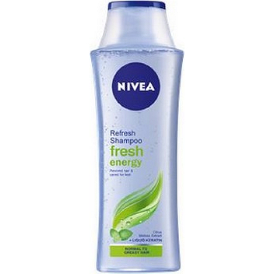 Nivea Fresh Energy revitalizing shampoo for normal to oily hair 250 ml