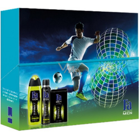 Fa Men Energy Boost shower gel 250 ml + antiperspirant deodorant spray 150 ml + aftershave 100 ml, cosmetic set