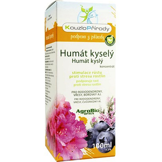 The magic of nature Humate acidic stimulation of growth against plant stress 100 ml