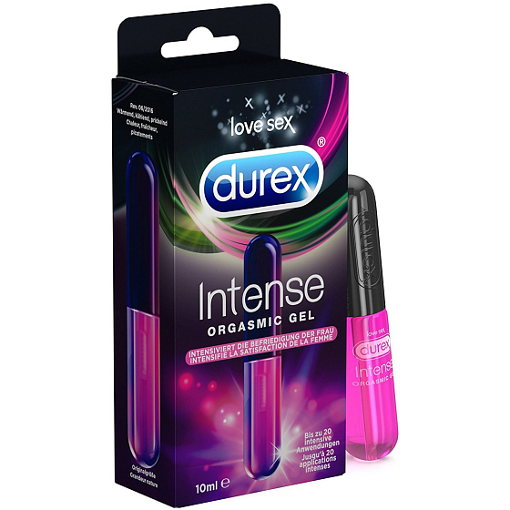 Durex Intense Orgasmic Gel stimulating gel enhancing experience 20 uses 10 ml