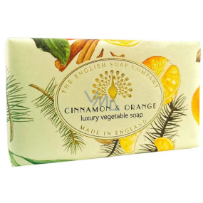 English Soap Cinnamon & Orange natural perfumed soap with shea butter 190 g