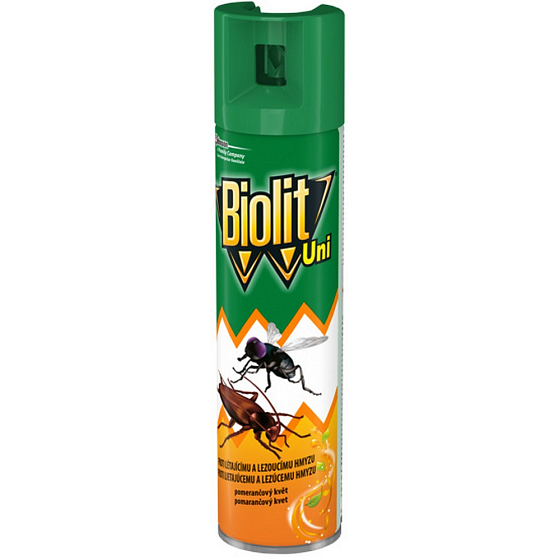 Biolit Uni against flying and crawling insects with the smell of orange spray 400 ml