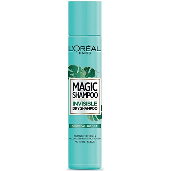 Loreal Paris Magic Vegetal Boost dry shampoo for hair volume, which does not leave white marks 200 ml