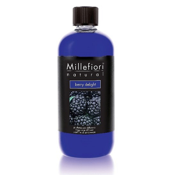 Millefiori Milano Natural Berry Delight - Fruit Delight Delight Diffuser refill for incense stalks 250 ml
