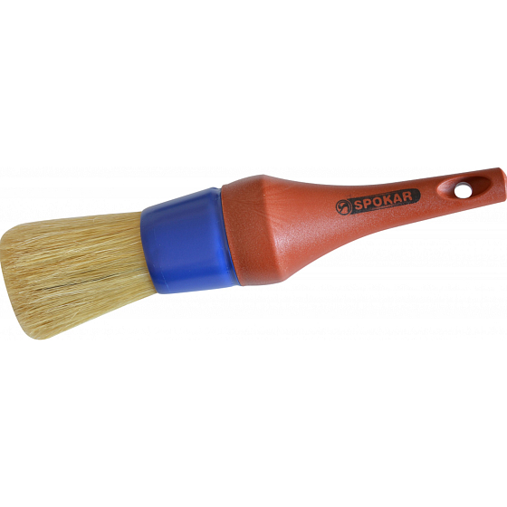 Spokar Round brush 81101, plastic handle, mixture of bristles and horsehair, size 24