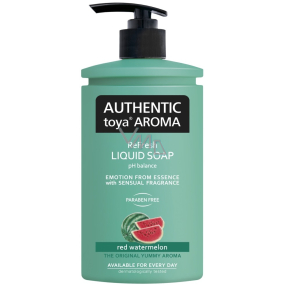 Authentic Toya Aroma Red Watermelon liquid soap dispenser 400 ml