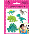 Arch Tattoo decals with certificate for children Dinosaurs