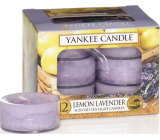 Yankee Candle Lemon Lavender - Lemon and lavender scented tealight 12 x 9.8 g