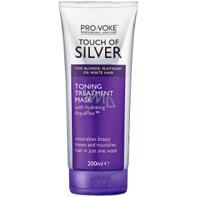 For: Voke Touch of Silver toning mask with purple pigment to brighten and revive the color and shine of hair 200 ml