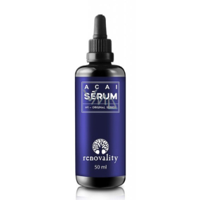 Renovality Acai serum of eternal youth care for mature skin 50 ml with a pipette