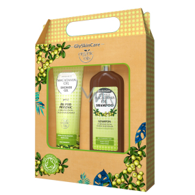 Biotter GlySkinCare Macadamia oil shampoo for dry and damaged hair 250 ml + shower gel 250 ml, cosmetic set