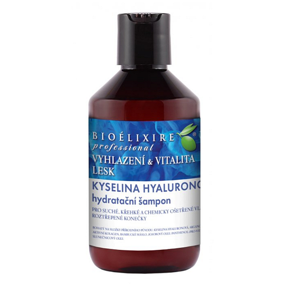 Bioelixire Hyaluronic Acid Moisturizing Shampoo for Dry, Brittle Hair 300 ml