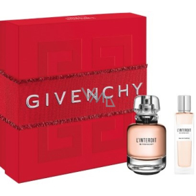 Givenchy L Interdit perfumed water for women 50 ml + perfumed water 15 ml, gift set