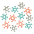 Wooden flakes 4 cm 12 pieces