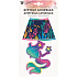 Self-adhesive wall lamp LED glowing mermaid 27 cm