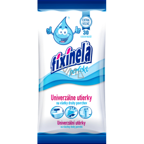 Fixinela Perfect universal wet wipes for all types of surfaces 30 pieces