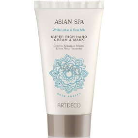 Artdeco Asian Spa Super Rich Hand Cream & Mask extra nourishing cream and hand mask 75 ml