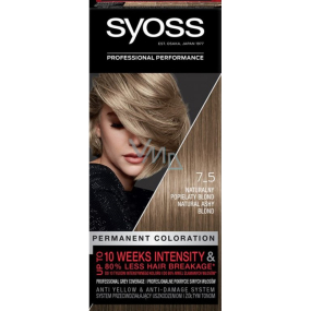 Syoss Professional hair color 7-5 Natural ashy fawn