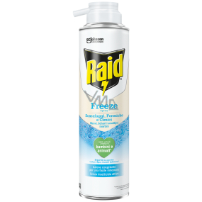 Raid Essentials Freeze freezing aerosol against crawling insects spray 350 ml