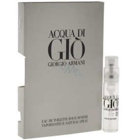 Giorgio Armani Acqua di Gio pour Homme toaletní voda pro muže 1,2 ml s rozprašovačem, vialka