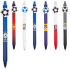 Colorino Ballpoint pen Football blue, blue refill 0,5 mm