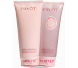 Payot Rituel Douceur Creme Nourrissante nourishing and brightening body cream with rose quartz 200 ml + Granité Exfoliante Corps double body scrub with rose quartz 200 ml, Promo duo set 2023