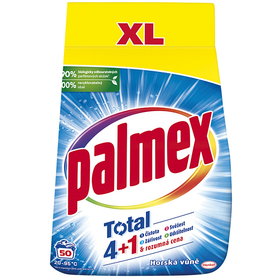 Palmex Total Mountain Scent Washing Powder 50 doses 3 kg