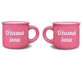 Nekupto Name mini mugs Amazing Woman 100 ml