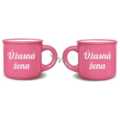 Nekupto Name mini mug Amazing woman 100 ml