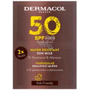 Dermacol Sun SPF50 Waterproof Sunscreen Lotion 2 x 15 ml