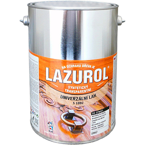 Lazurol S1002 gloss, paint for metal and wood, clear, 4 l