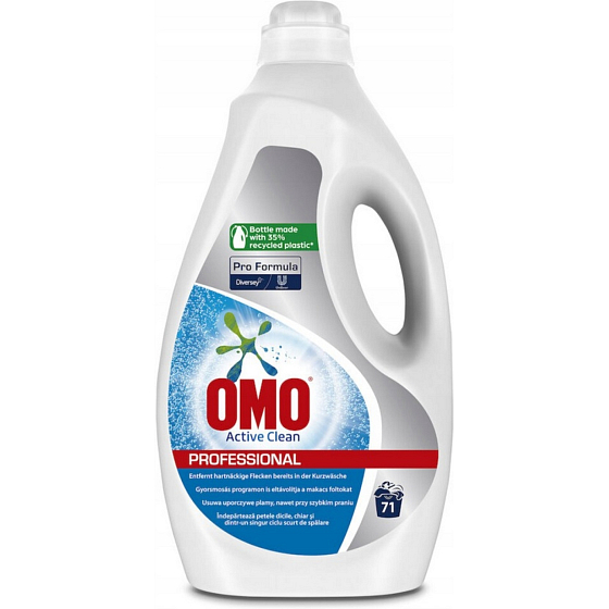Omo Professional Active Clean universal washing gel 71 doses, 5 l