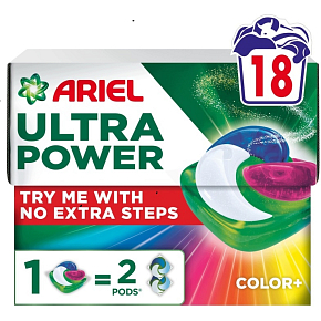Ariel Ultra Power Color 18pcs Ariel Ultra Power Color 18pcs
