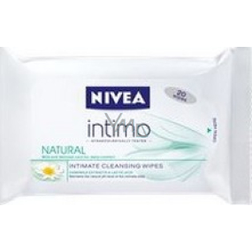 Nivea Intimo Natural wipes for intimate hygiene 20 pieces
