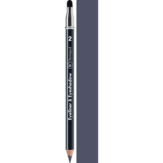 Dermacol Eyeliner & Eye Shadow 2 in 1 eyeliner and eye shadow 02 1.6 g